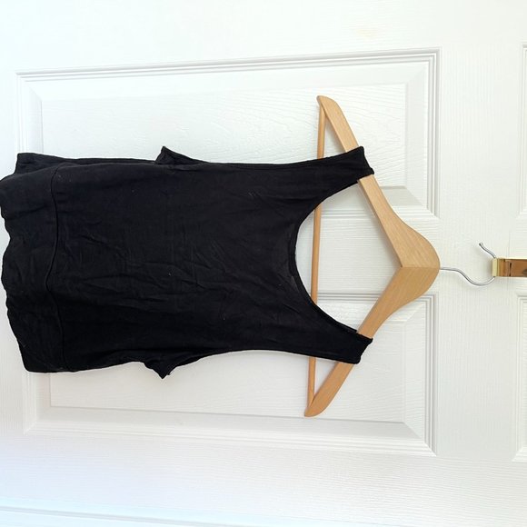 Black Crop Top - Picture 4 of 4